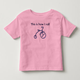 So rolle ich kleinkind t-shirt