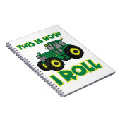 So rolle ich notizblock (Rechte Seite)