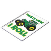 So rolle ich notizblock (Linke Seite)