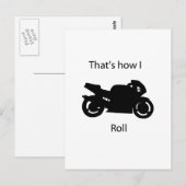 So rolle ich postkarte (Vorne/Hinten)
