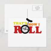 So rolle ich postkarte (Vorne/Hinten)