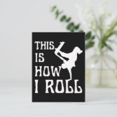 SO ROLLE ICH POSTKARTE (Stehend Vorderseite)