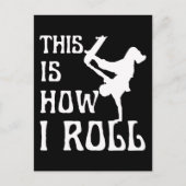 SO ROLLE ICH POSTKARTE (Vorderseite)