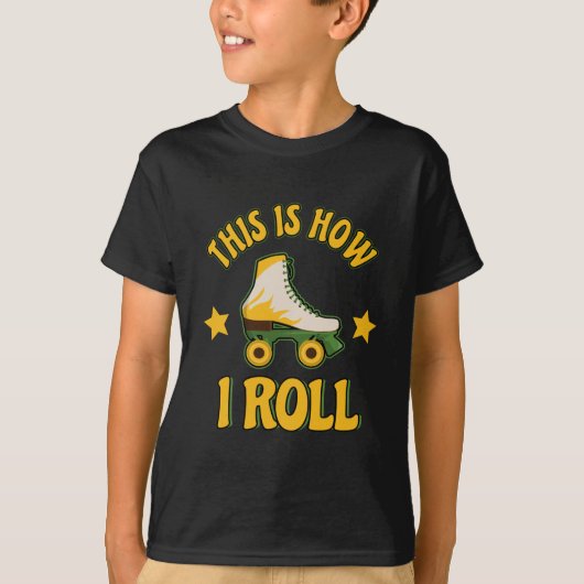 So rolle ich Roller-Skate T-Shirt (Vorderseite)