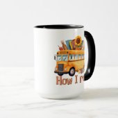 So rolle ich - Schulbusfahrer Tasse (VorderseiteRechts)