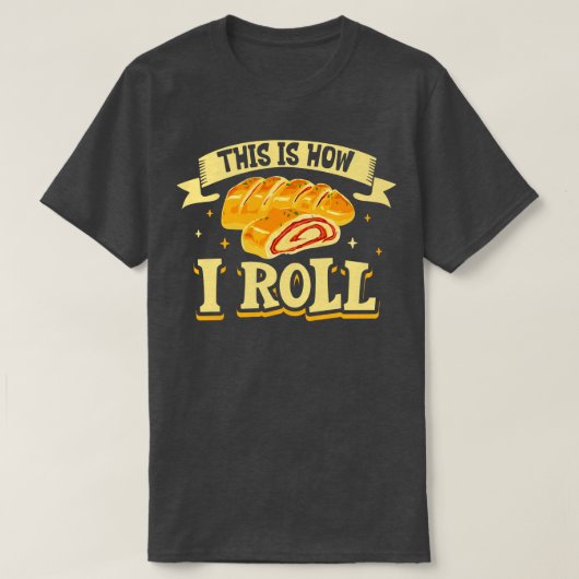 So rolle ich Stromboli T-Shirt (Design vorne)