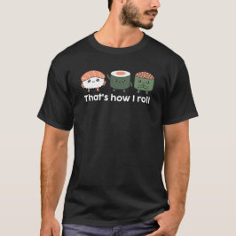 So rolle ich T-Shirt