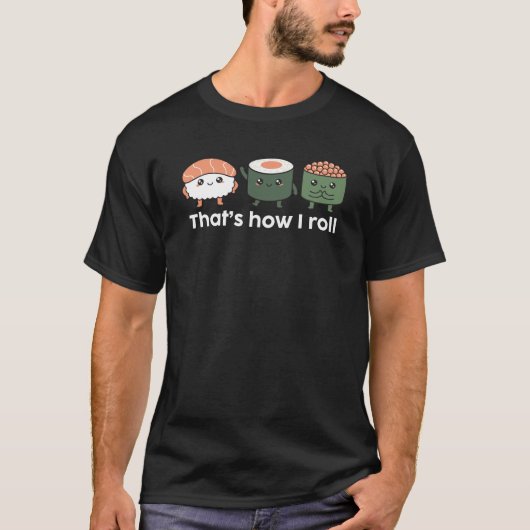 So rolle ich T-Shirt (Vorderseite)
