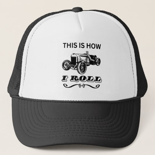 So rolle ich truckerkappe (Vorderseite)