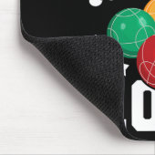 So rollen wir - Bocce Ll Player Bowling Game Mousepad (Ecke)
