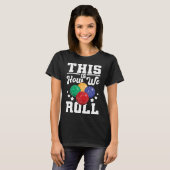 So rollen wir - Bocce Ll Player Bowling Game T-Shirt (Vorne ganz)