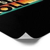 So rollen wir - Bowling Bowler Poster (Ecke)