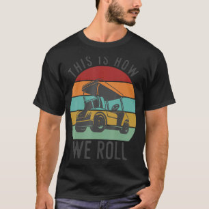 So rollen wir Golf Cart Funny Golfers Player T-Shirt
