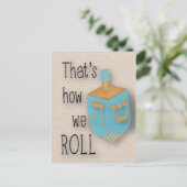 So rollen wir postkarte (Stehend Vorderseite)