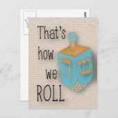 So rollen wir postkarte (Vorne/Hinten)