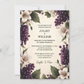 So Saatgut ländliche Bauernhöfe Obst Ivy Weinberg  Einladung (Vorderseite)