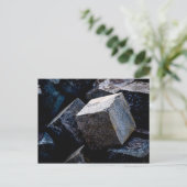 So schwer wie Granit Postkarte (Stehend Vorderseite)