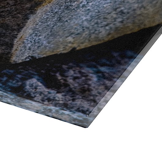 So schwer wie Granit Schneidebrett (Ecke)