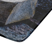 So schwer wie Granit Schneidebrett (Ecke)