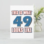 So sehen 49 Jahre aus (Stehend Vorderseite)