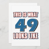 So sehen 49 Jahre aus (Vorne/Hinten)