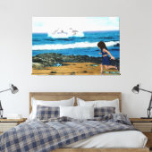 So sehen Sie die Delfine Leinwanddruck (Insitu (Schlafzimmer))