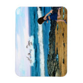 So sehen Sie die Delfine Magnet (Vertikal)