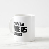 So sehen WINNERS aus wie Coffee Tasse (Vorderseite Links)