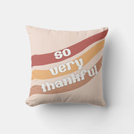 So sehr dankbar Kissen