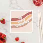 So sehr dankbar kleines Party Napkins Serviette (Beispiel)