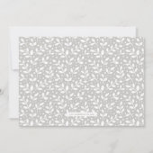 So sehr dankbare kundenspezifische Farbe der | Dankeskarte (Rückseite)