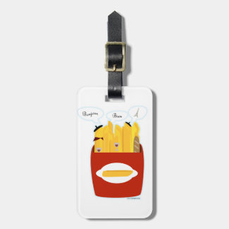 So sehr Pommes-Frites Gepäckanhänger