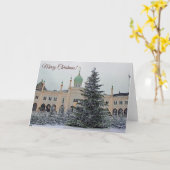 So sehr schöne Weihnachts Grußkarte! Karte (Gelbe Blume)