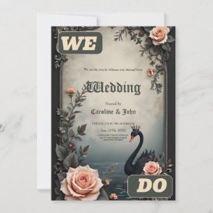 So selten wie ein schwarzer Schwan, zeitlos wie wa Einladung