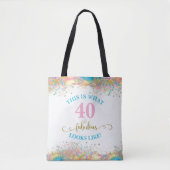 So sieht 40 und fabelhaft aus tasche (Vorderseite)