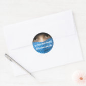 So sieht also das Ende der Freiheit aus Runder Aufkleber (Umschlag)