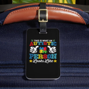 So sieht Autismus aus Gepäckanhänger