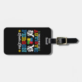 So sieht Autismus aus Gepäckanhänger (Vorderseite horizontal)