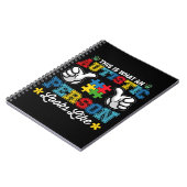 So sieht Autismus aus Notizblock (Linke Seite)