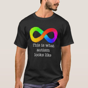 So sieht Autismus aus wie Autistische Kleidung T-Shirt