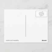 "So sieht Demokratie aus" Politische Msg. Postkarte (Rückseite)