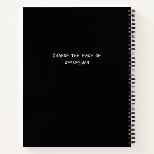 So sieht Depressionen aus.CTFOD Notizblock (Rückseite)