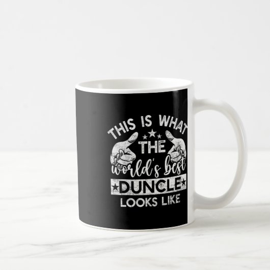 So sieht der beste Onkel aus Sketll Onkel Kaffeetasse (Rechts)