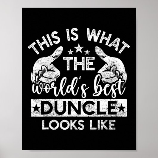 So sieht der beste Onkel aus Sketll Onkel Poster (Vorne)