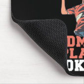 So sieht der Phantastische Badminton Player aus wi Mousepad (Ecke)