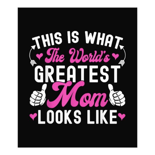 So sieht die größte Mama der Welt aus wie Mothe Fotodruck (Vorne)