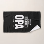 So sieht die größte Opa der Welt aus Handtuch (Handtuch)