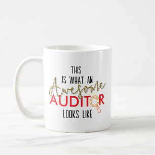So sieht ein Auditor Personalisiert aus Kaffeetasse