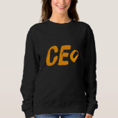 So sieht ein CEO aus Sweatshirt (Vorderseite)