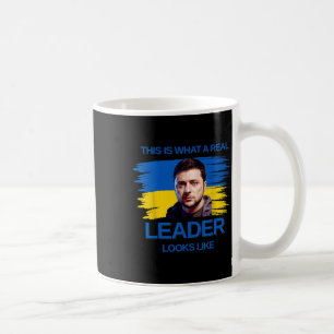 So sieht ein echter Führer aus Unterstützen Sie Se Kaffeetasse